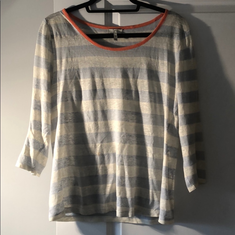 Joie Linen 3/4 Sleeve